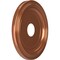 Ekena Millwork Traditional PVC Medallion (Canopies up to 9 1/2"), 16"OD x 3 1/2"ID x 1 3/8"P, Bright Coat Copper CMP16TRBCO - alternate 5